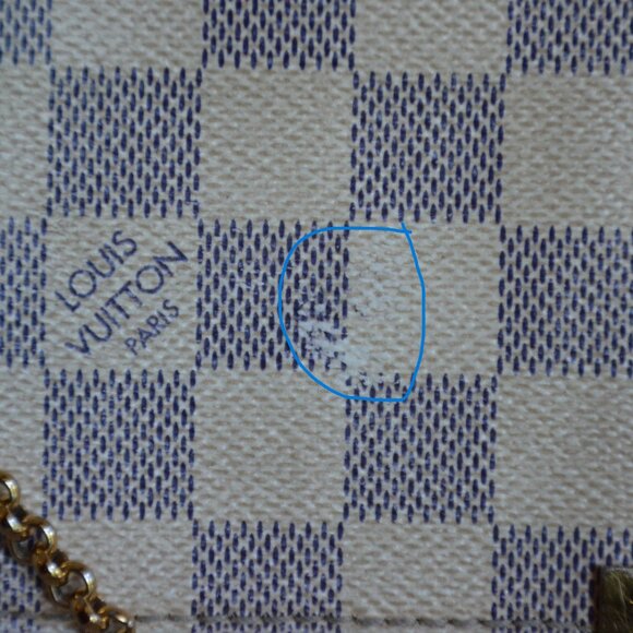 Louis Vuitton Crossbody Favorite MM Damier Azur - Picture 12 of 16